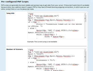 MixStream Scripts